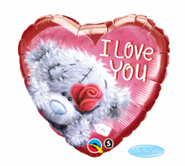 Tatty Teddy I Love You Mylar Balloon